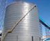 Flat Hopper Bottom Grain Bins Assembly Steel Storage For Construction Materials